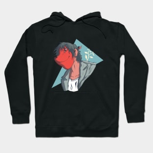 Fox Masked Girl Hoodie